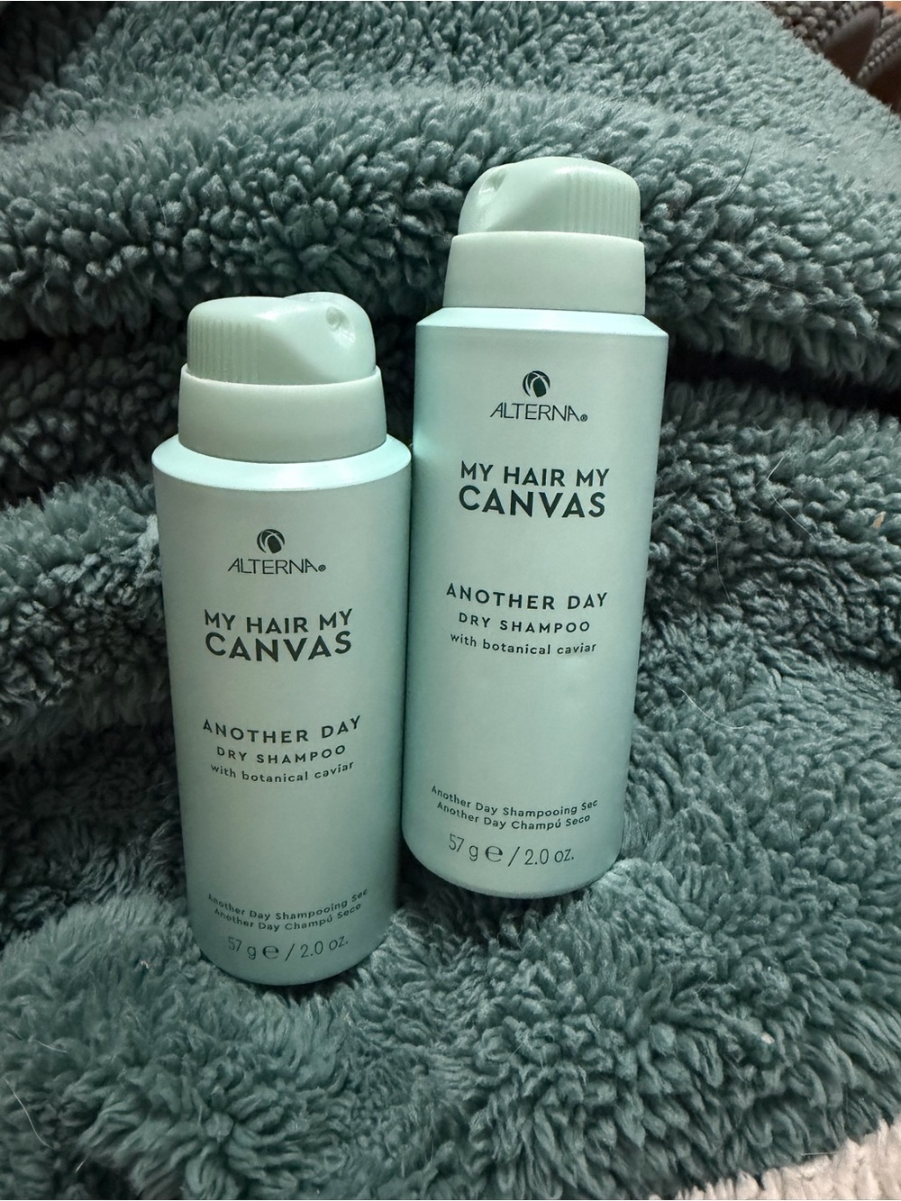 2 Alterna My Hair My Canvas Another Day Dry Shampoo — Mint Green